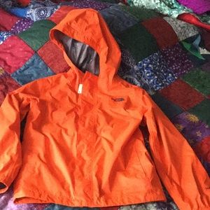 The North Face rain jacket
